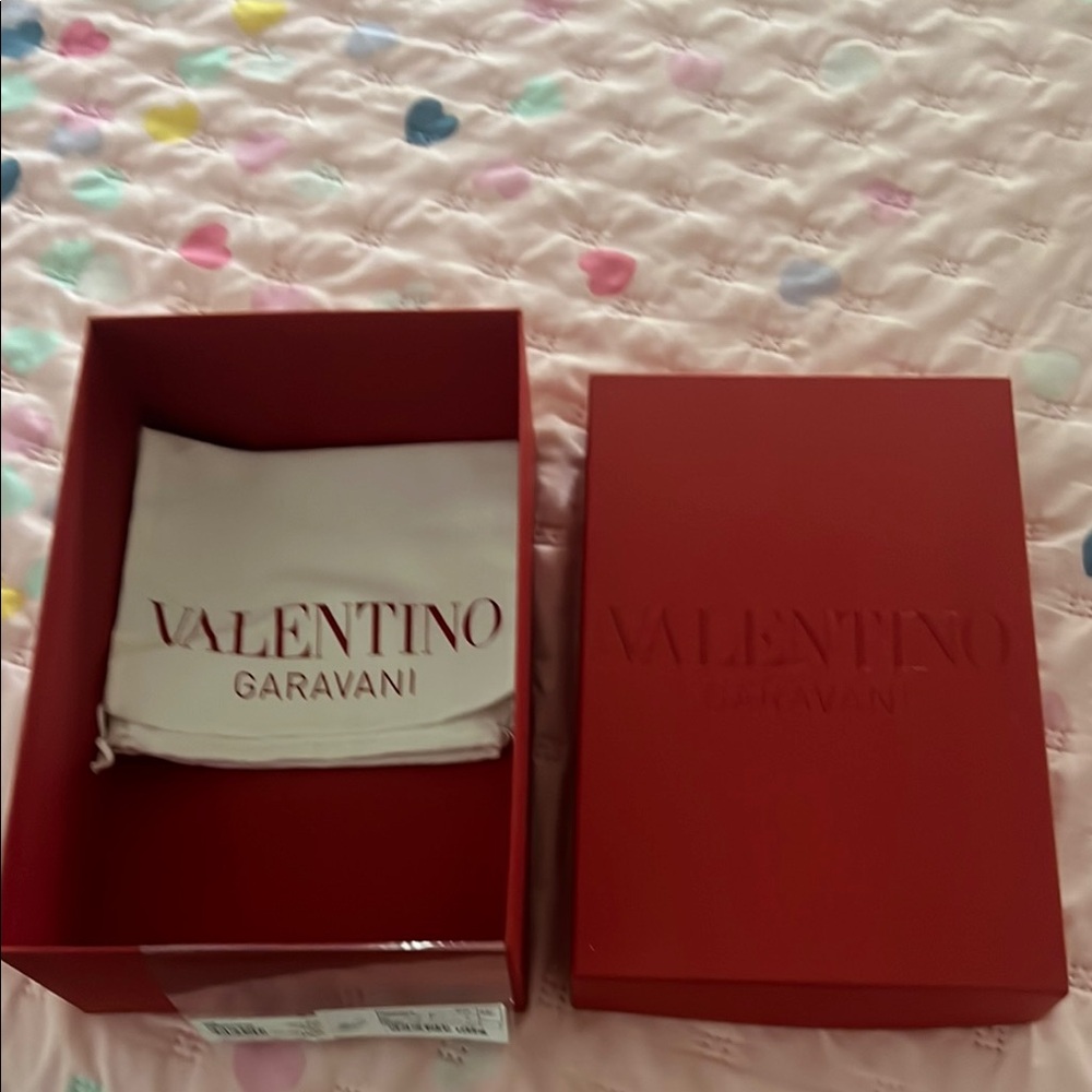 Valentino Garavani Red Box with Logo Dust Bag